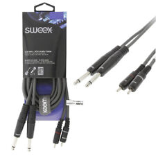 Sweex Twin 2x 6.35mm Stereo