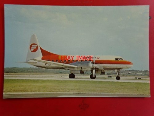 Postcard frontier airlines - postcard,