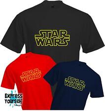 STAR WARS CLASSIC - T Shirt, Retro, Gold Logo, Sheldon, Fun, Cool, Quality, NEW