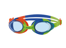 ZOGGS BONDI JUNIOR GOGGLES Green/Blue - Tinted Blue Lens - 6-14 YRS