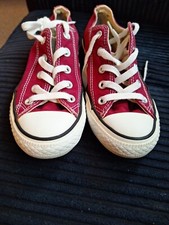Converse Ladies Size 3 Maroon