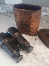 Ancient old antico binocolo Lumiere astronomical binocular astronomico rare