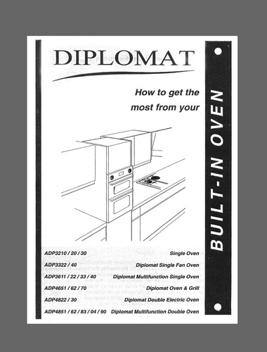 Diplomat oven adp3210 3611 - diplomat,