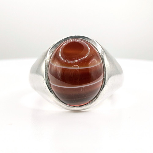 Sterling silver 925 banded - silver,