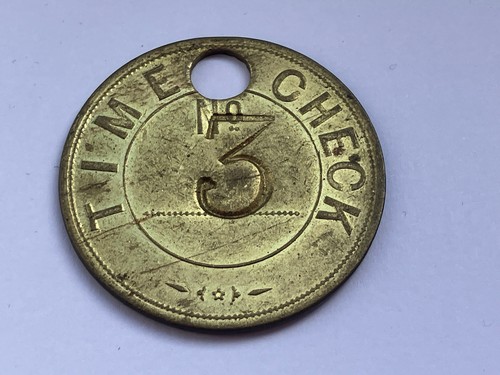 Token vintage colliery miners - token,
