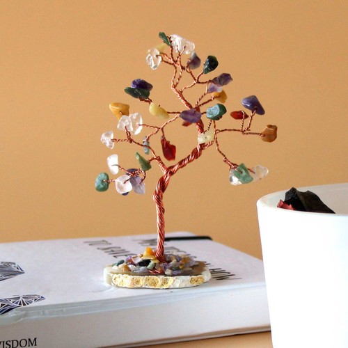 Gemstone tree multi - gemstone, stones