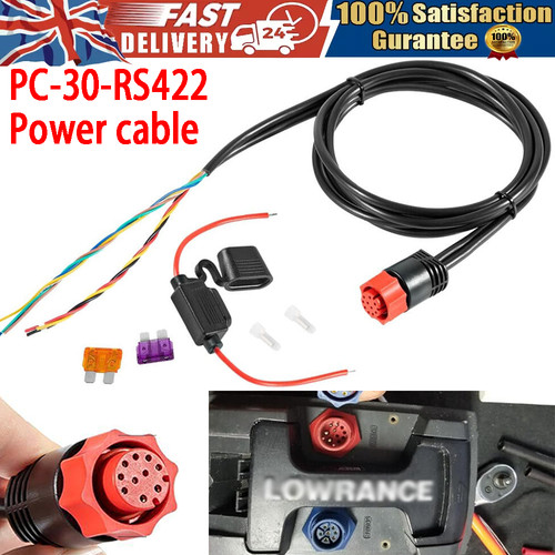 Power cable for lowrance - cable, hds