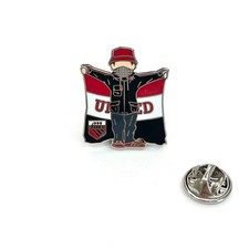 MAN UNITED SUPPORTER PIN BADGE