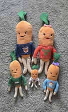 Kevin The Carrot Family Plush Full Toy Set Christmas Jumpers 2018