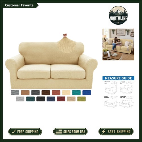 Universal piece couch covers - universal, 3-piece