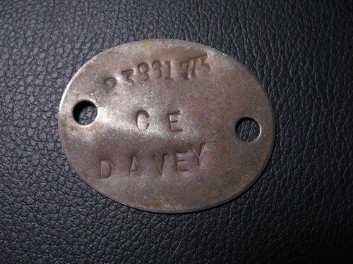 Ww2 dog tag ex - ww2,