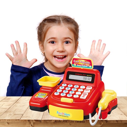 Kids cash register toy - kids,