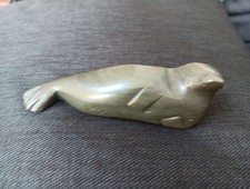 Vintage Inuit Carving Of A
