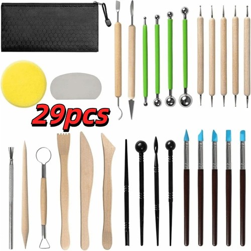 29pcs clay sculpting tools - clay,
