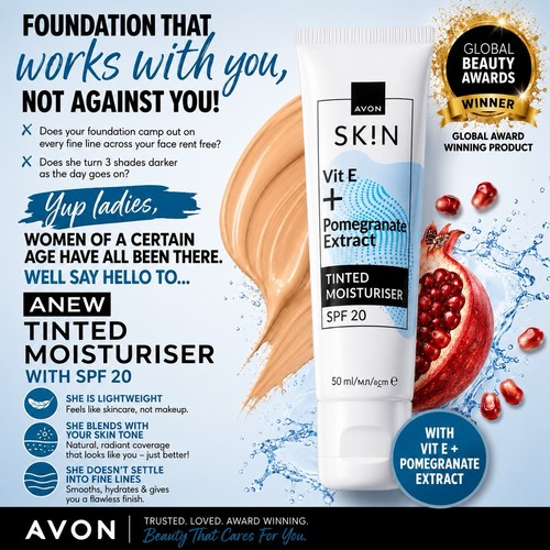 Avon tinted moisturiser - avon,