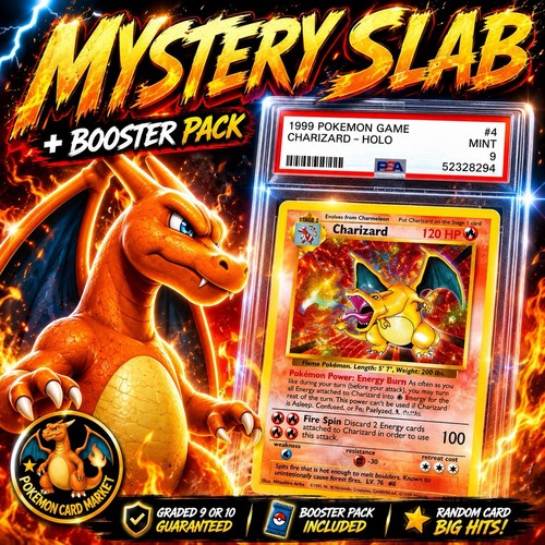 Mystery pokemon graded card - mystery,