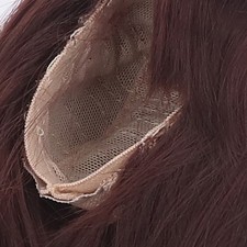 Brown 8in To 9in Doll Hair Wig