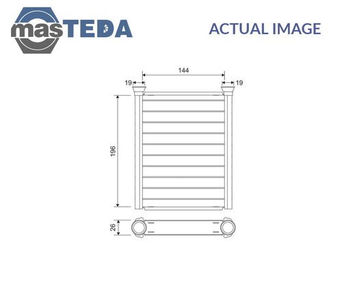 811589 heater radiator - 811589,