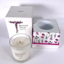 Kenneth Turner Spirit Candle 200g Floral Couture London Boxed Posy Vase Retired