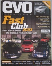 EVO magazine March 2003