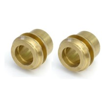 2 x Reducer Set 15/10mm or 15/8mm Couplers for Radiator Tap Compression Fitting