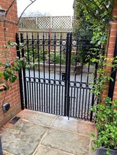 Bespoke Wrought Iron Gate Tall