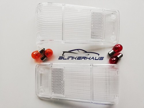 White rear lights lenses ford - rear,