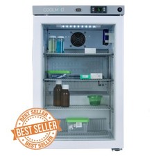 COOLMED GLASS DOOR UNDERCOUNTER SLIMLINE PHARMACY/MEDICAL/VACCINE  FRIDGE CMG59