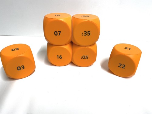 Hour clock cubes learning - hour,