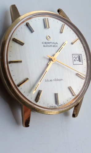 Certina 9ct gold automatic - 9ct,