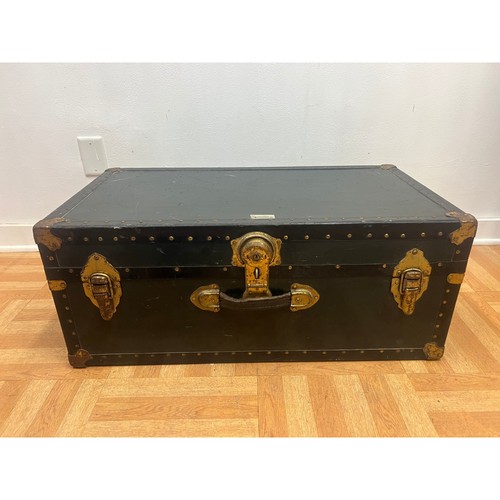 Vintage steamer trunk - trunk, chest