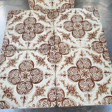 Vintage Rustic Tiles | Set Of 5 | Arts And Crafts