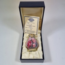 Boxed Moorcroft Enamel Vase
