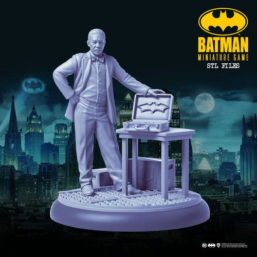 Lucius fox 40mm - fox,