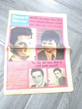 Record Mirror Newspaper Apr 5th 1969 Elvis Presley Cliff Richard Joe South Move