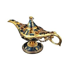 Magic genie lamp ornament - magic,