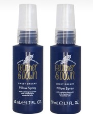 2x Feather & Down Sweet Dreams Sleep Mist Lavender Pillow Spray 50ml Travel Size
