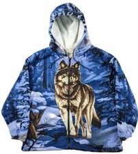 DesignUnisex Wolf Printed