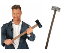 Halloween Weapon Tools Fancy Dress Costume Prop Decoration Weapons Sledge Hammer
