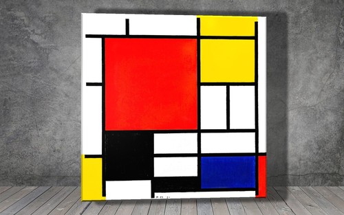 Piet mondrian composition - composition, 4