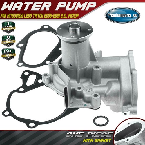 Water pump with gasket - gasket, for