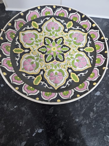 Ceramic vintage hand painted - ceramic,