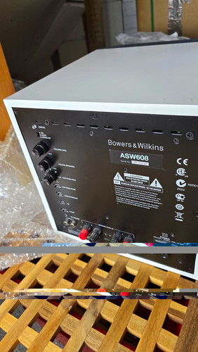 Bowers wilkins asw608 wired - &,