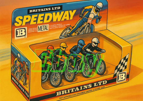 Britains speedway model - britains,