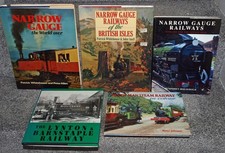 5 Narrow Gauge Railway Book Bundle World British Lynton & Barnstaple Isle of Man