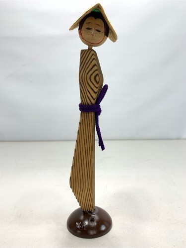 Rare umbrella kokeshi retro - umbrella,