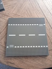 LEGO Grey Road Straight Base