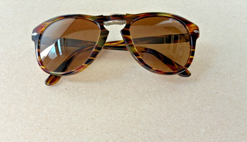 Persol 714 green stripe