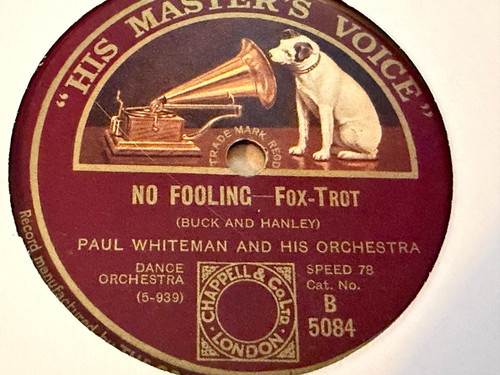 Paul whiteman orchestra - &, no