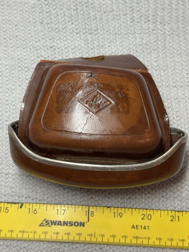 Vintage agfa brown leather - agfa,